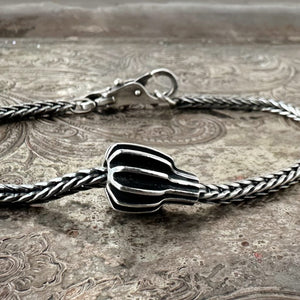 Suzie Q Studio's Trollbeads SILVER FRUIT is an ultra-rare, sterling silver bead that looks like an unusual geometric piece of dynamic fruit.  Be sure to check out Suzie Q Studio's entire collection of new, never worn Rare & Retired Trollbeads.